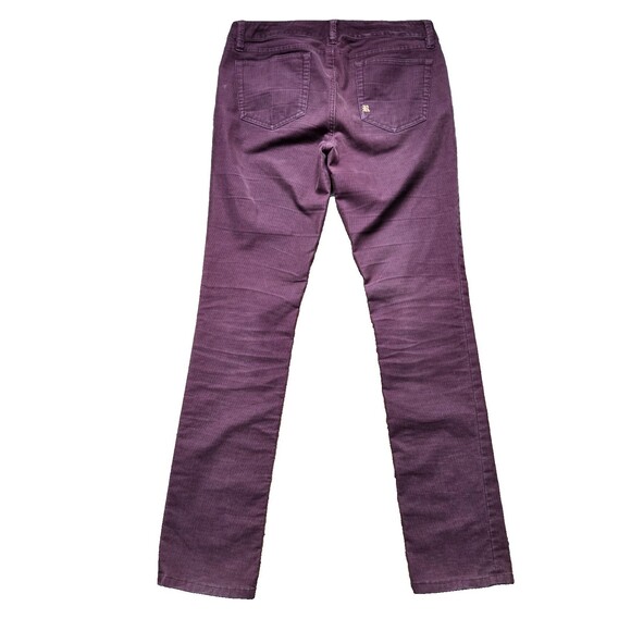 Ralph Lauren Rugby Women's Corduroy Pants, Wine, Size 6 EUC - Picture 2 of 6
